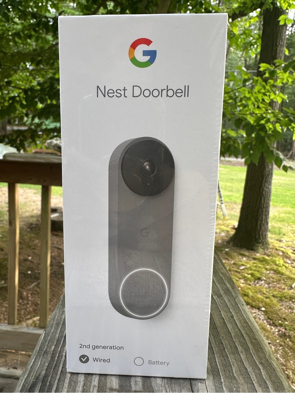 Google Nest Doorbell (Wired, 2nd Gen) NEW